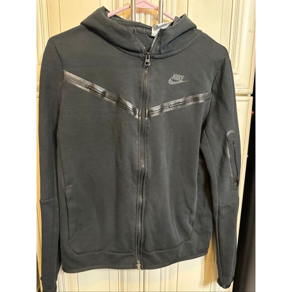 Nike Sportswear Men's Tech Fleece Full Zip Hoodie Sweatshirt Black XL - Picture 14 of 14